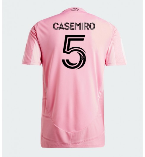 Inter Miami Casemiro #5 Kotipaita 2026-27 Lyhythihainen Inter Miami Casemiro #5 Kotipaita 2026-27 Lyhythihainen